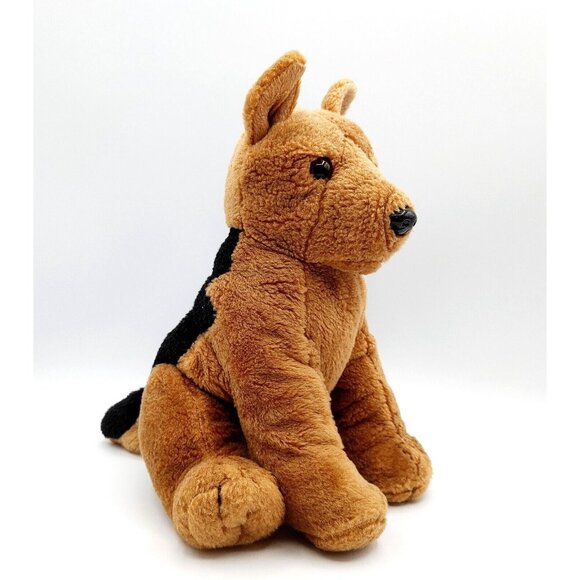 ANICO INTL German Shepherd Dog Plush 9" Puppy Stuffed Animal - Picture 2 of 5